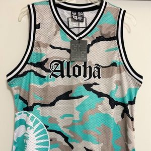 HI Finest Camo Basketball Jersey NWT